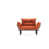 Microfibre / microsuède orange est en rupture de stock