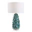 Lampe de table bleu sarcelle Uttermost Mina