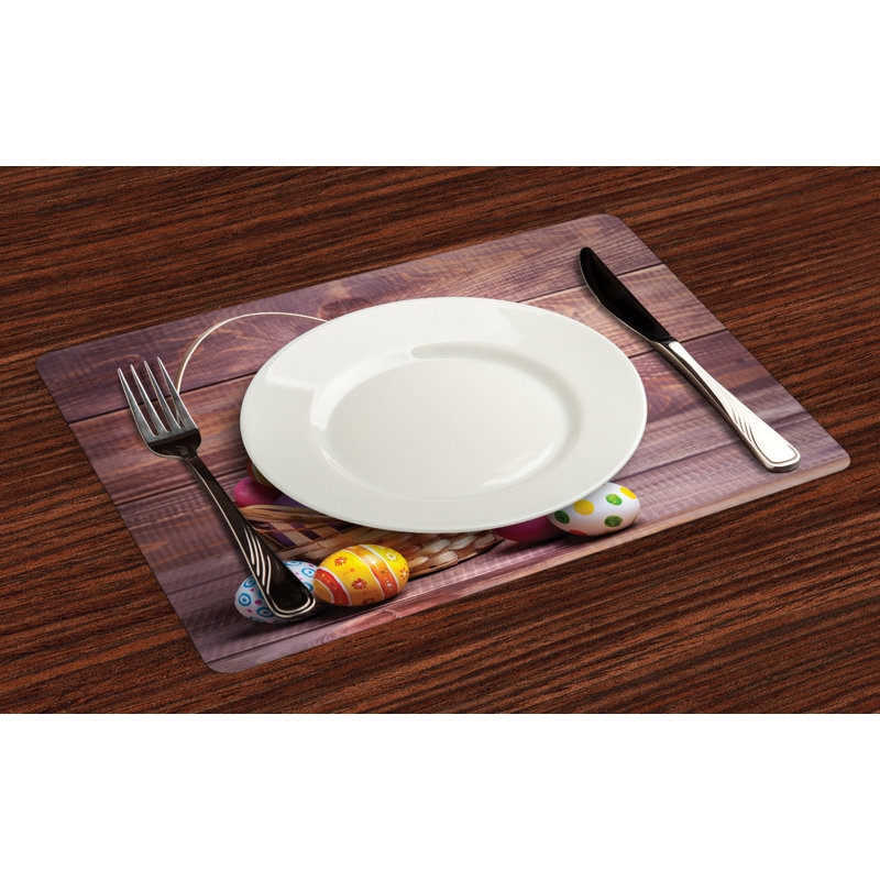 Pineview Easter Flowers Placemat