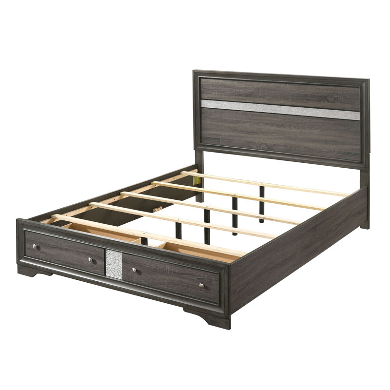 Ensemble de chambre configurable avec lit plateforme Jaleh