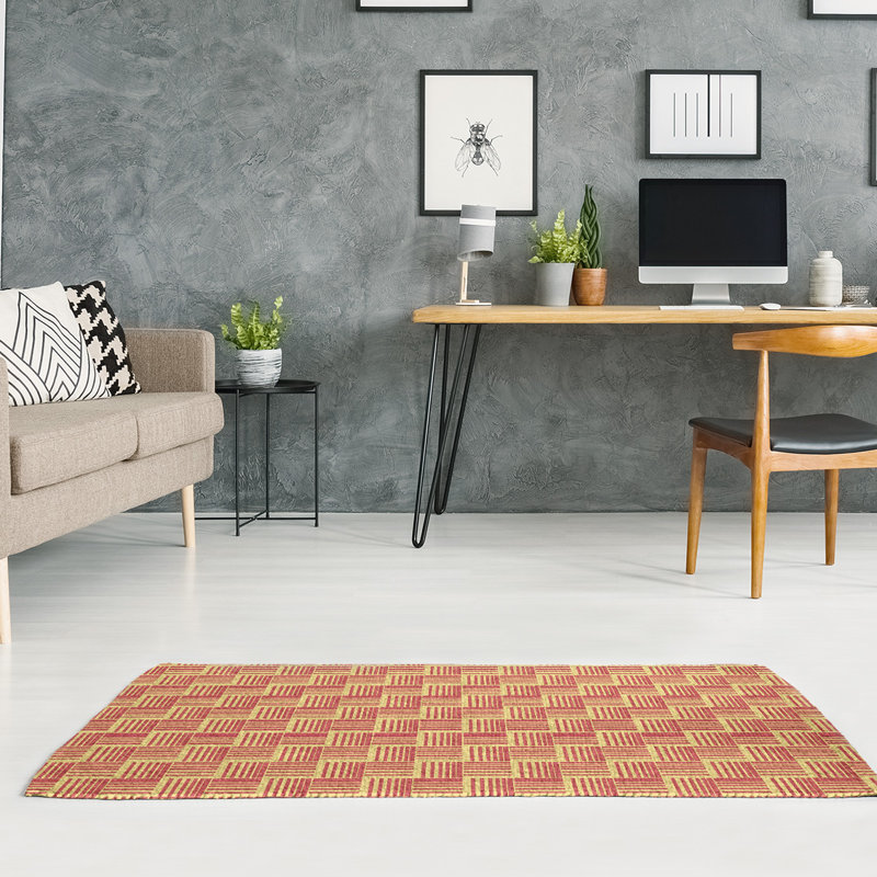 Chenille Indoor Rug, Rectangle 5' x 7'