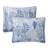 Gill 3-Piece Blue Printed Sea Plants Coastal Quilt Set-2098134145