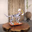 Sculpture de chien Dia De Muertos-1866936819