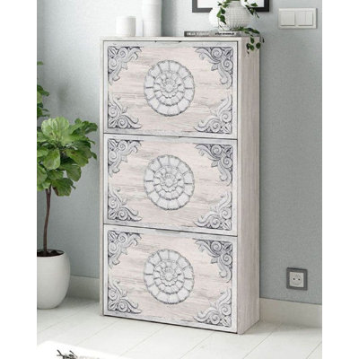 15 Pair Shoe Storage Cabinet