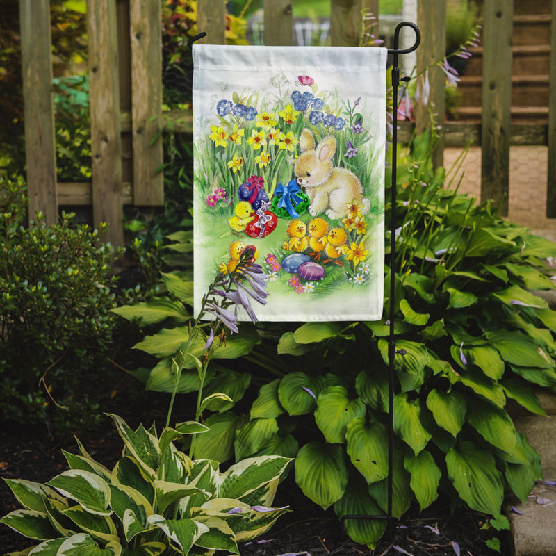 Drapeau de jardin en polyester 15 x 11 po Sero