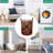 Laundry Basket Basketball Texture Collapsible Laundry Hamper With Handles Clothes Storage Bin For Household Bedroom Bathroom College Dorms