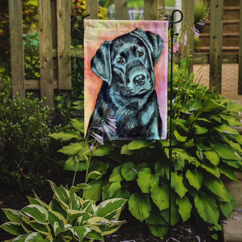 Double Sided 15 in. H x 11 in. W Polyester Animal Garden flag