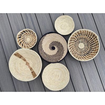 Handmade Modern Fantasy & Sci-Fi Wall Decor on Rattan/Banana Fiber