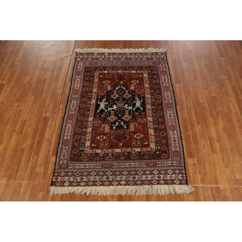 Vegetable Dye Geometric   Rug 4x6