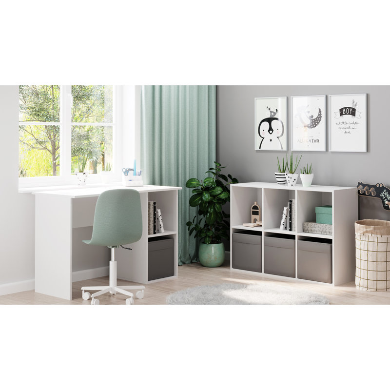 Computer Desk, White