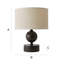 Coelho Metal Table Lamp-193994144