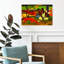 Arearea, 1892 Classic Colorful Abstract Dog Landscape Summer Wall Art Print by Paul Gauguin - Wrapped Canvas Print-857549771