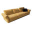 Canapé modulaire 120,08 po en polyester jaune