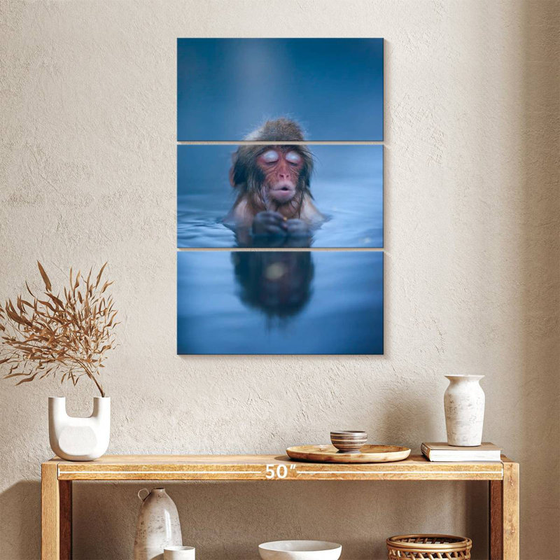Brampt Japanese Snow Monkey, 38" H x 24" W