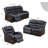 53" Luxcomfort Leather Reclining Loveseat – Plush Seating For Ultimate Relaxation-1512489392
