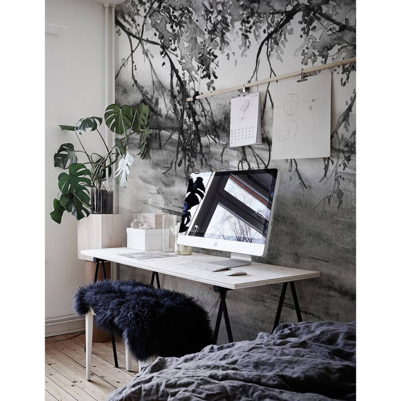 Thora 1.52m x 1.04m Matte Mural, 290 x 290cm