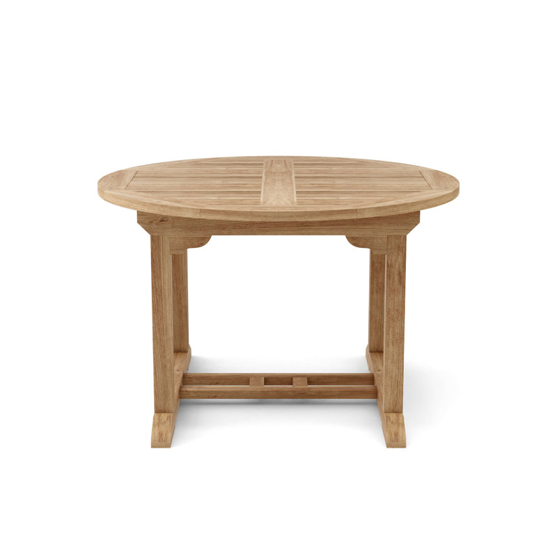 Bahama 53" Oval Teak Outdoor Dining Table
