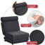 Canapé-lit simple pliable avec fauteuil-973495485