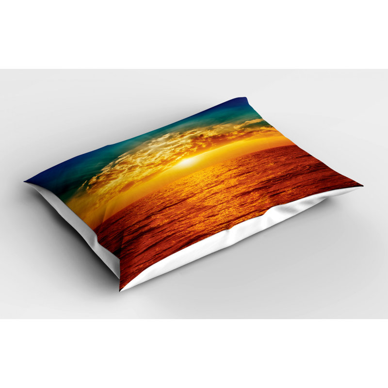 Sun Polyester Sham Set, Twin