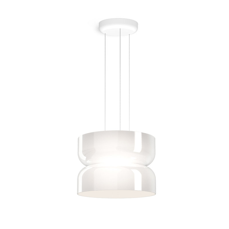 Luminaire suspendu géométrique à 2 lumières Totem