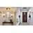 Alixandra 2-Light Flush Mount Glass Ceiling Light with Metal Frame-1621395360-1621395375