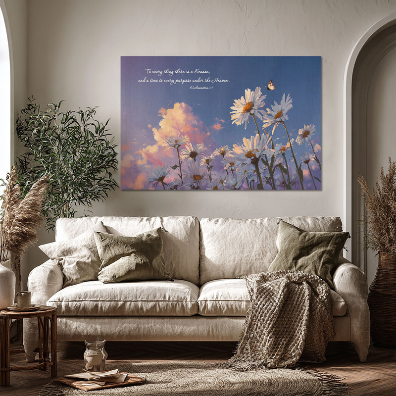 Art mural en toile tendue grand format à dégagement doux - Décoration de salon, de chambre à coucher ou de bureau