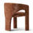 7 Piece Modern Dining Set With 79" Oak Oval Pedestal Table & 6 Sculptural Wide-Seat Arm Chairs-430727222