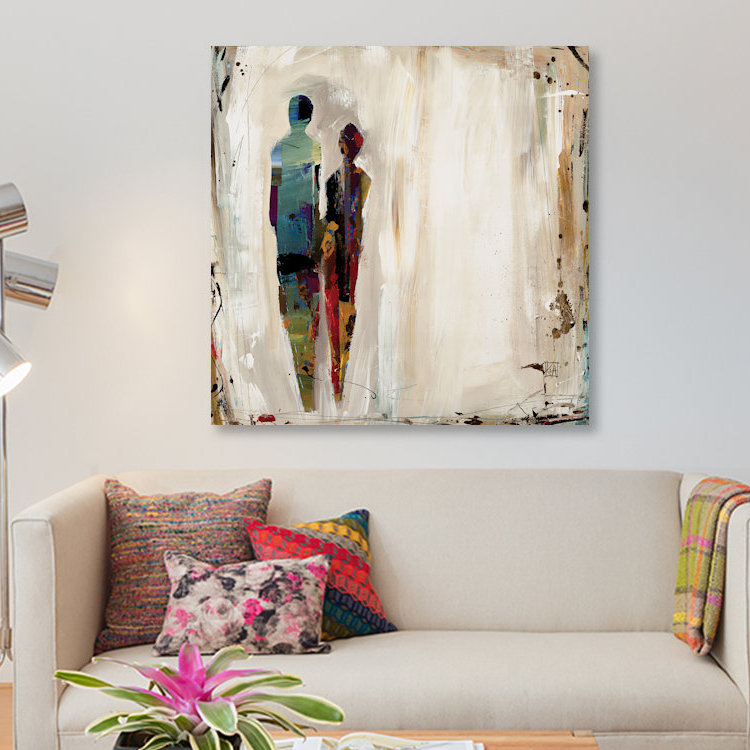 « impression », reproduction sur toile, H 37 po x l 37 po x P 1,5 po, Pas de tapis, Toile tendue