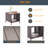 8 - Person Patio Conversation Set with Cushions-793321129