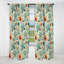 Thirza - Rideau à motif floral - Rideau occultant - 1 panneau-1326807204
