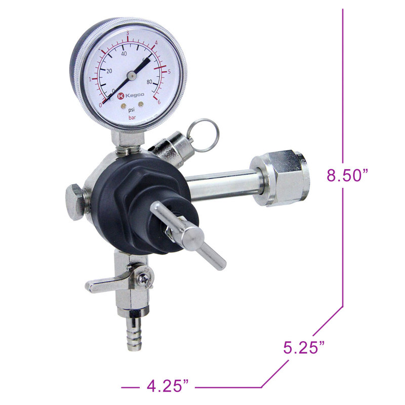 Kegco Chrome Single Tap Conversion Kit with