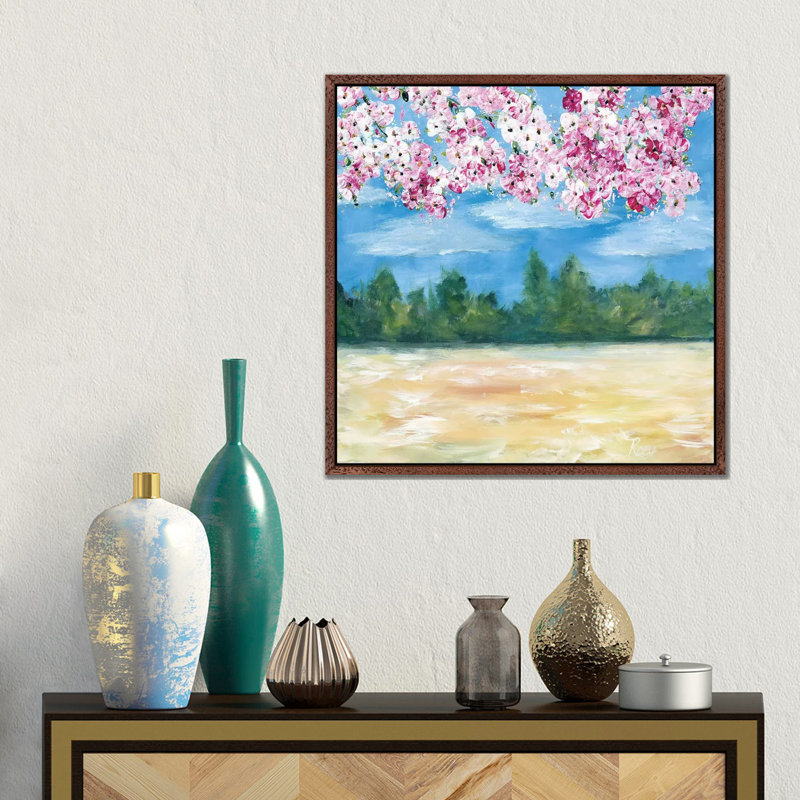 Looking Up by Roey Ebert - Gallery-Wrapped Canvas Giclée on Canvas, 45.72 cm H x 45.72 cm W, Classic Wood Floater Frame