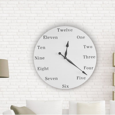 Horloge murale surdimensionnée Beason