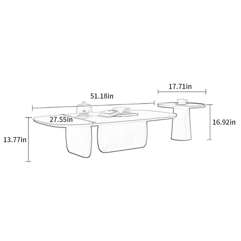 Table basse très simple
