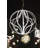 Adean 14 - Light White LED Unique/Statement Pendant