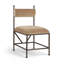 Chaise rembourrée en velours Monarch-778588830