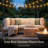 4 - Person Premium Patio Wicker Sectional Seating Group With Cushions-2002311347-2002311373