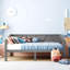 Lit de jour simple, gris
