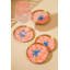 Ensemble de sous-verres en métal Playful Jungle