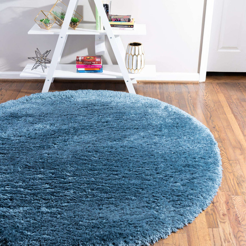  Tapis bleu Aegean, Rond 4 pi 1 po