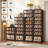 16 Pair Stackable Shoe Storage Cabinet-1768049355