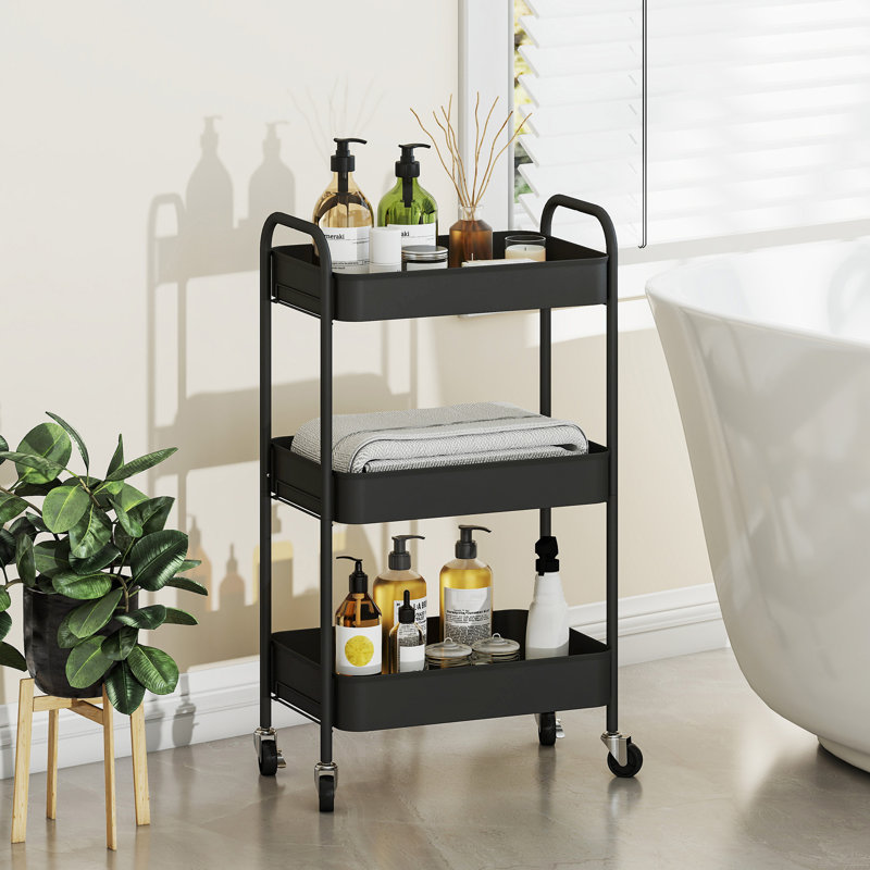 79cm H x 45cm W Utility Cart with Wheels