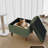 18.5" W Upholstered Corduroy Ottomans for Living Room,Bedroom,Storage Footstools Seating-579644387