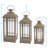 3 Piece Metal Lantern Set-744060410-744060391