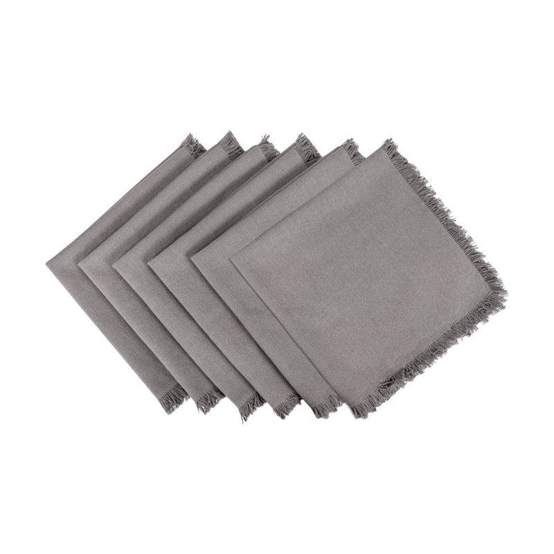 Ensemble de serviettes 6 pièces Laszlo, gris
