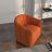 Annelotte Velvet Swivel Barrel Chair-2126226375