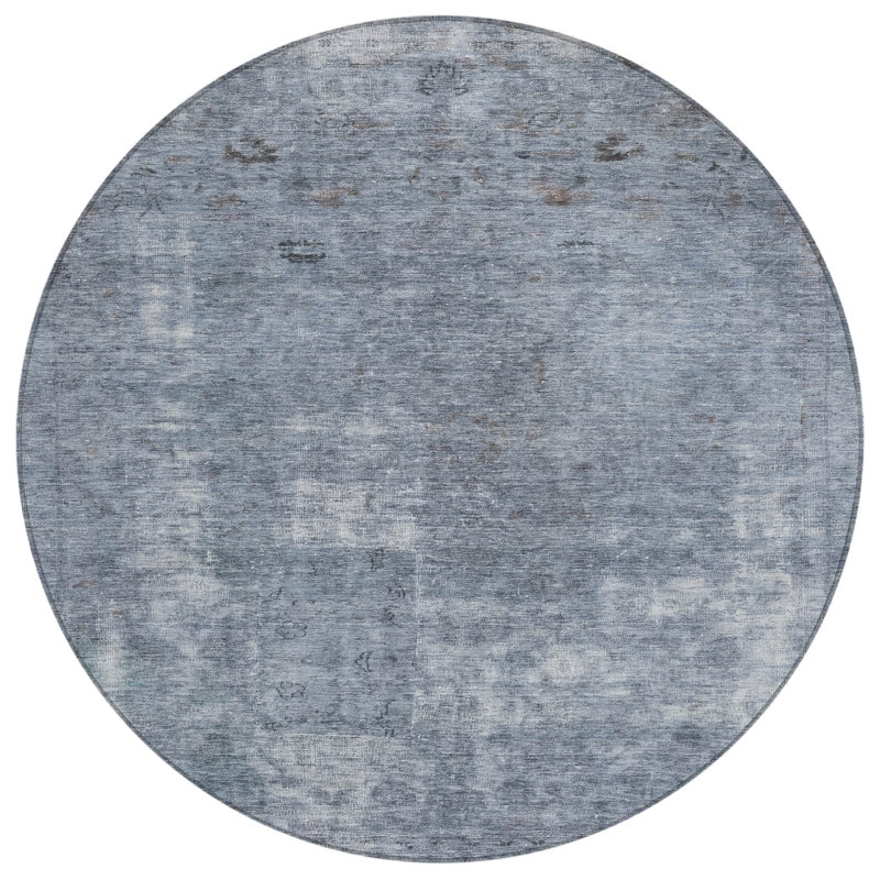 Tapis d'intérieur rond 8 po