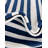 Kozan Geometric Handmade Flatweave Recycled P.E.T. Indoor / Outdoor Area Rug in Navy/White-95276716