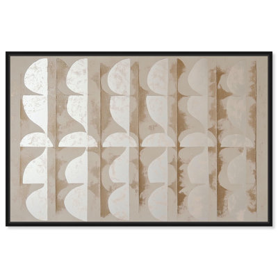 «Columnar Shapes I Canvas Modern Abstracts» par Art Remedy