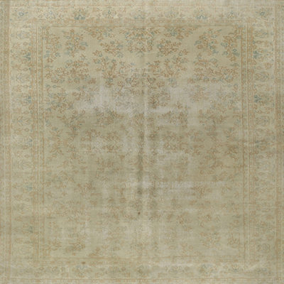 Tapis traditionnel vert